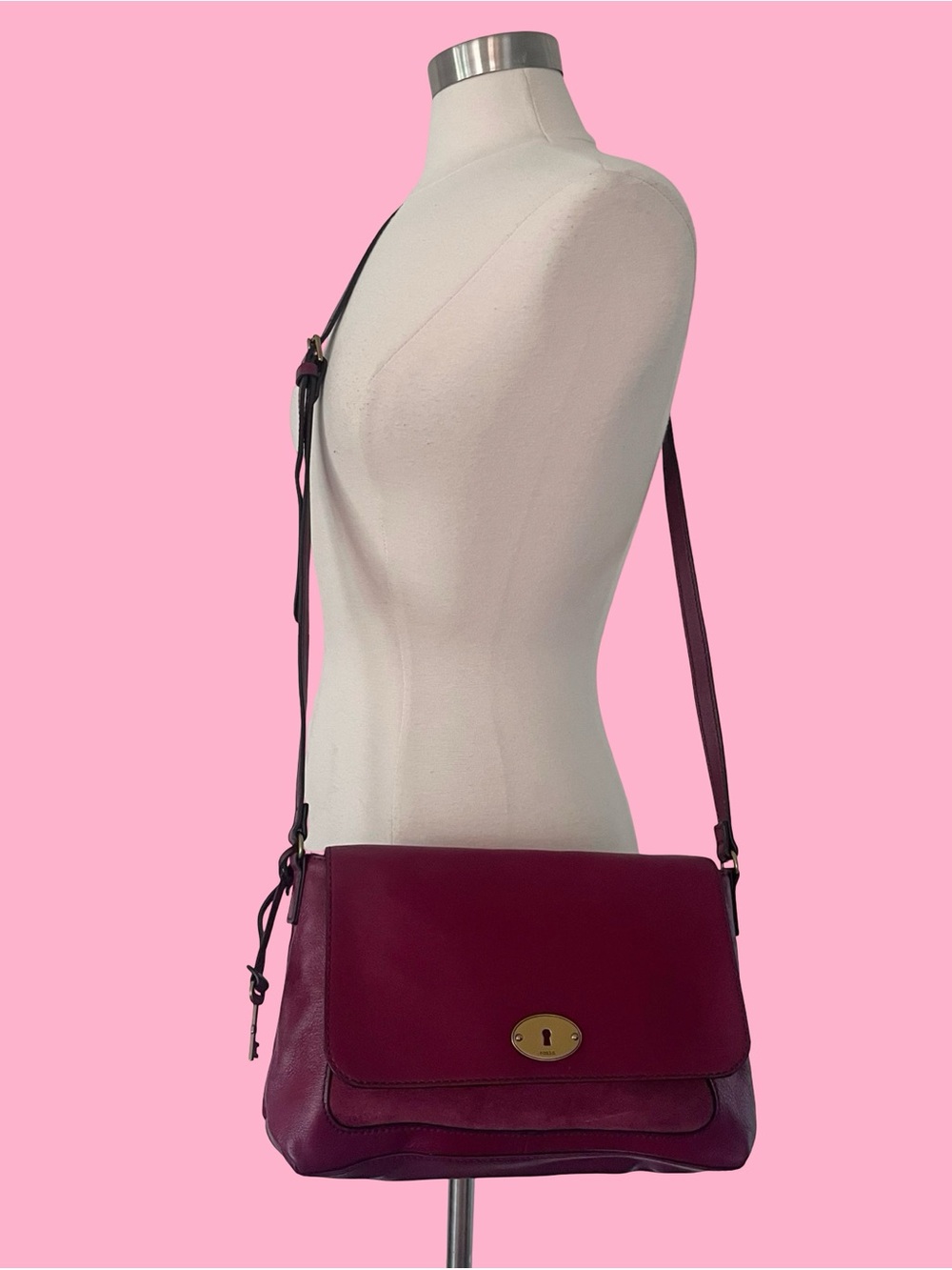 Fossil Gabriella Leather Crossbody Bag